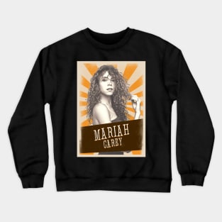 Vintage Aesthetic Mariah Carey 80s Crewneck Sweatshirt